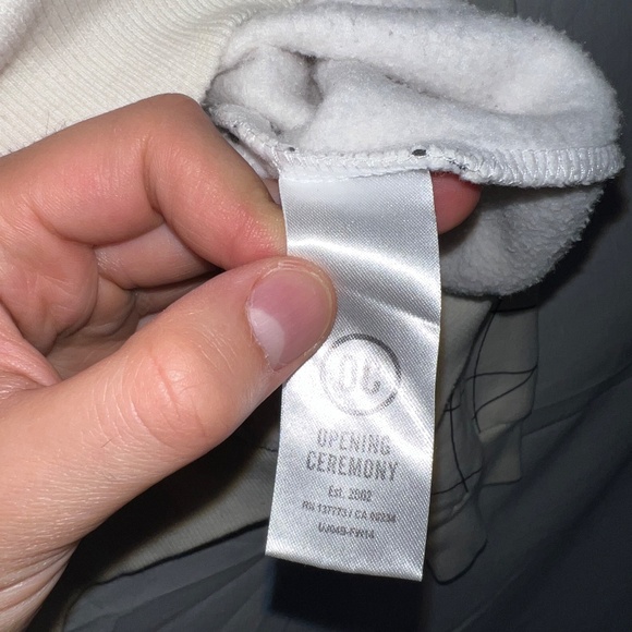 Opening Ceremony Multi Remix Hand Geometric Embroidered Crewneck - 80% OFF SALE! - Picture 5 of 7